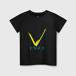 Детская футболка Cyberpunk 2077: V