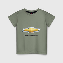 Детская футболка Chevrolet логотип