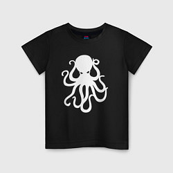 Детская футболка Кракен-осьминог