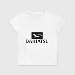 Футболка хлопковая детская Daihatsu, цвет: белый