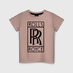 Детская футболка Rolls-Royce logo
