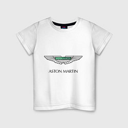 Детская футболка Aston Martin logo