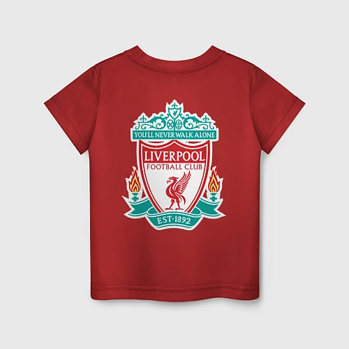 Детская футболка Liverpool FC / Красный – фото 2