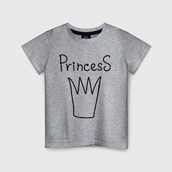 Детская футболка PrincesS picture