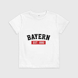 Детская футболка FC Bayern Est. 1900