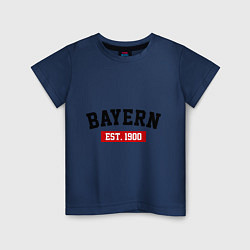 Детская футболка FC Bayern Est. 1900