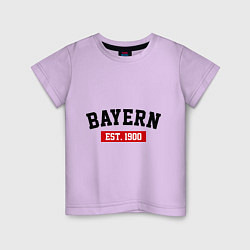 Детская футболка FC Bayern Est. 1900