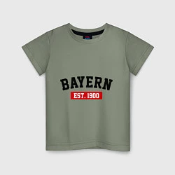 Детская футболка FC Bayern Est. 1900