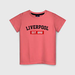 Детская футболка FC Liverpool Est. 1892