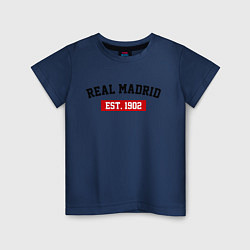 Детская футболка FC Real Madrid Est. 1902