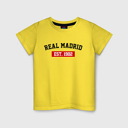 Детская футболка FC Real Madrid Est. 1902