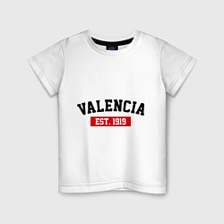 Детская футболка FC Valencia Est. 1919