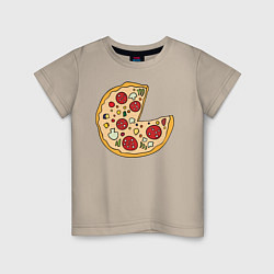 Детская футболка Пицца парная