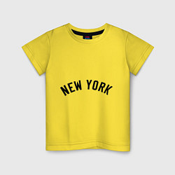 Детская футболка New York Logo