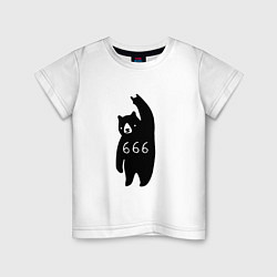 Детская футболка Bad Bear: 666 Rock