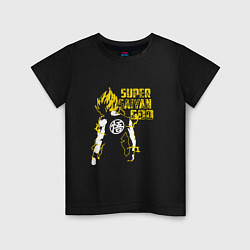 Детская футболка Super Saiyan God: Yellow