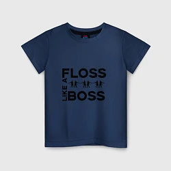 Детская футболка Floss like a boss