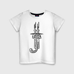 Детская футболка Hanging Kitty