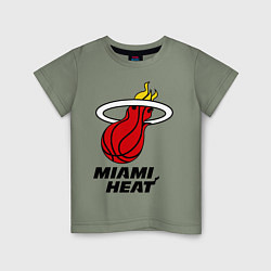 Детская футболка Miami Heat-logo