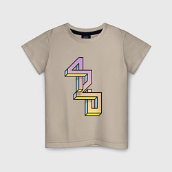 Детская футболка 420 Geometry