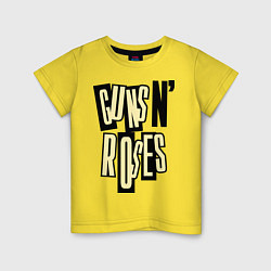 Детская футболка Guns n Roses: cream