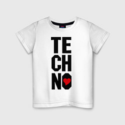 Детская футболка Techno