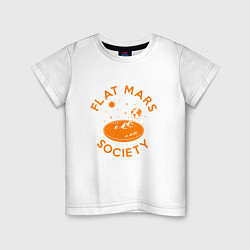 Детская футболка Flat Mars Society