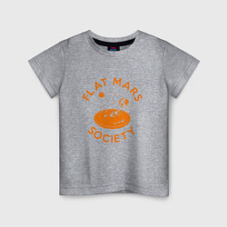 Детская футболка Flat Mars Society