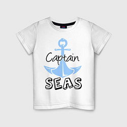 Детская футболка Captain seas