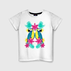 Детская футболка Parrots