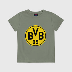 Футболка хлопковая детская BVB 09, цвет: авокадо