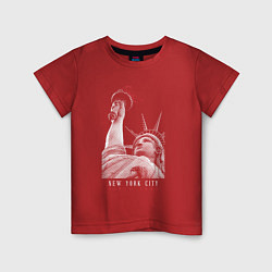 Детская футболка Статуя свободы