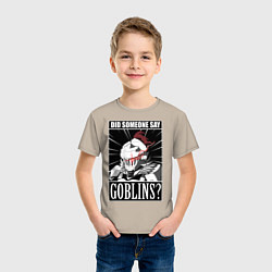 Футболка хлопковая детская Убийца гоблинов 9, цвет: миндальный — фото 2