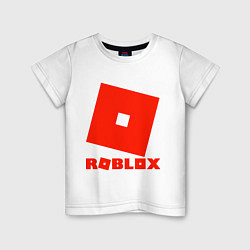 Детская футболка Roblox Logo