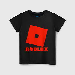 Детская футболка Roblox Logo