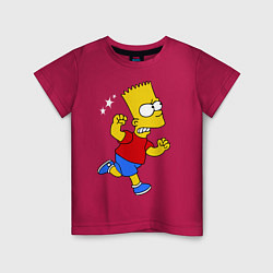 Детская футболка Барт: бой без правил
