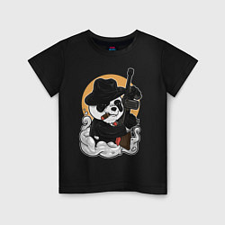 Детская футболка Гангстер Панда
