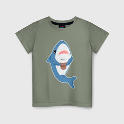 Детская футболка Hype Shark
