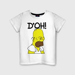 Детская футболка Doh!