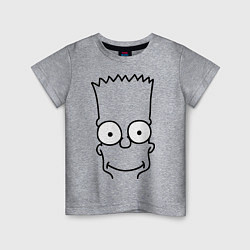 Детская футболка Bart Face