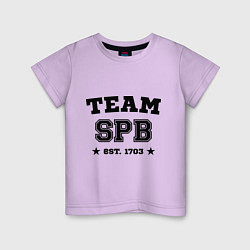 Детская футболка Team SPB est. 1703