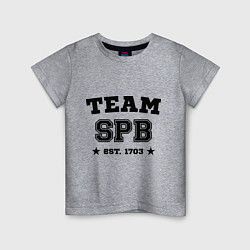 Детская футболка Team SPB est. 1703