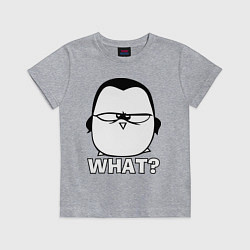 Детская футболка What?
