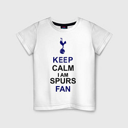 Детская футболка Keep Calm & Spurs fan