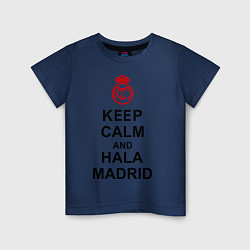 Детская футболка Keep Calm & Hala Madrid