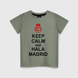 Детская футболка Keep Calm & Hala Madrid