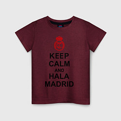 Детская футболка Keep Calm & Hala Madrid