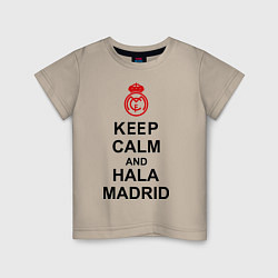 Детская футболка Keep Calm & Hala Madrid