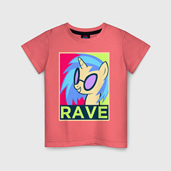 Детская футболка DJ Pon-3 RAVE