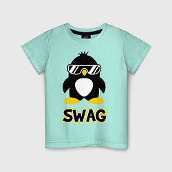Детская футболка SWAG Penguin